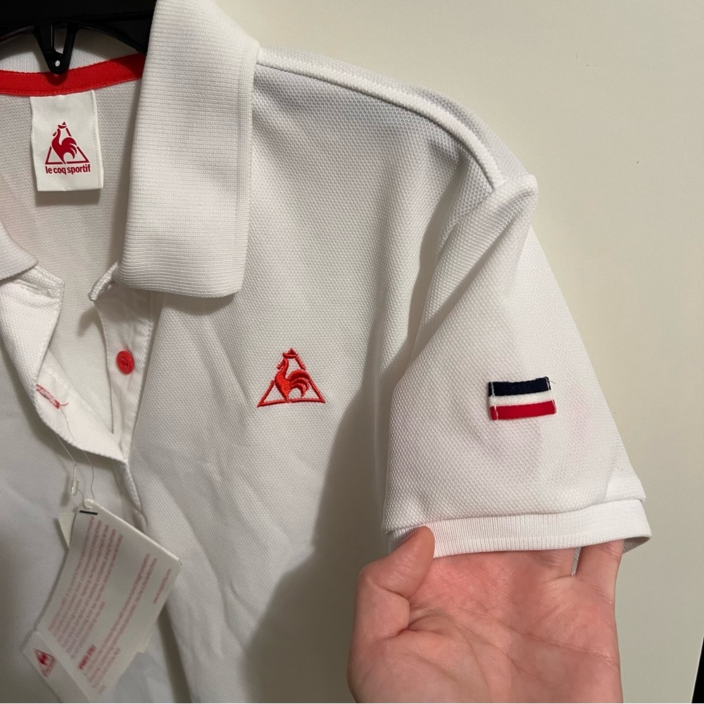 NWT Le coq sportif golf shirt - Picture 2 of 3